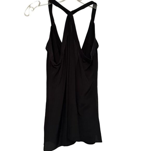 Banana Republic silk ruffle tank - Picture 1 of 8
